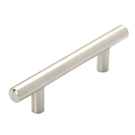 stainless steel 3 inch single hole cabinet pull|contemporary single hole cabinet hardware.